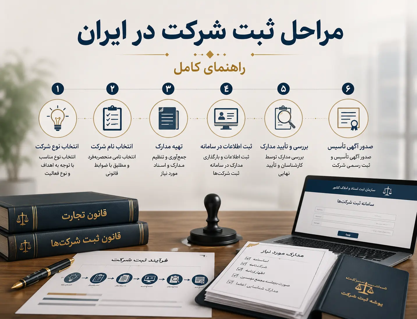 راهنما ثبت شرکت